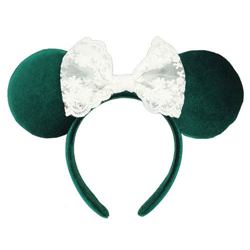 SEPT 15 PREORDER - Tokyo Disney Resort - Halloween 2026 - Green Lace - Minnie Ears