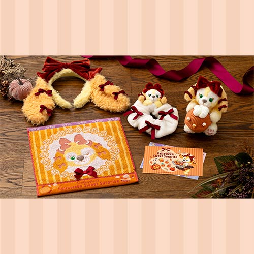 AUG 25 PREORDER - Disneysea Limited - Duffy & Friends - Halloween 2026 - Cookie Ann Mini Towel