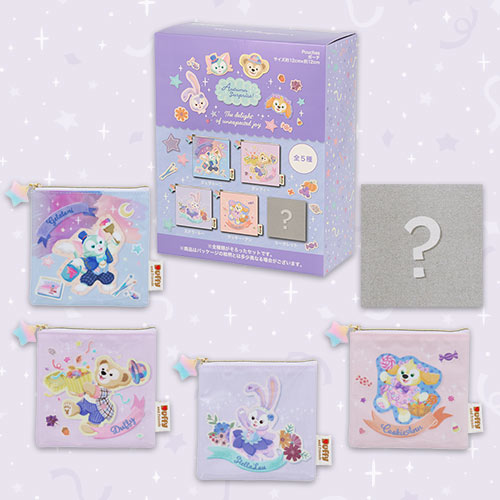 AUG 25 PREORDER - Disneysea Limited - Duffy & Friends - Halloween 2026 - Pouch Blind Bag (Full Set)