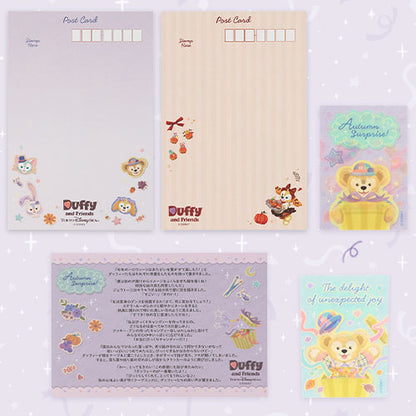 AUG 25 PREORDER - Disneysea Limited - Duffy & Friends - Halloween 2026 - Postcard & Sticker Set