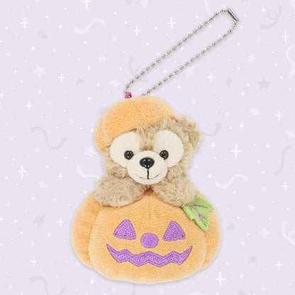 AUG 25 PREORDER - Disneysea Limited - Duffy & Friends - Halloween 2026 - Pumpkin Duffy Plush Keychain