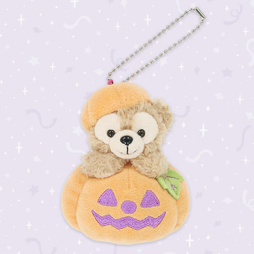 AUG 25 PREORDER - Disneysea Limited - Duffy & Friends - Halloween 2026 - Pumpkin Duffy Plush Keychain
