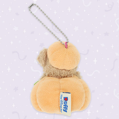 AUG 25 PREORDER - Disneysea Limited - Duffy & Friends - Halloween 2026 - Pumpkin Duffy Plush Keychain
