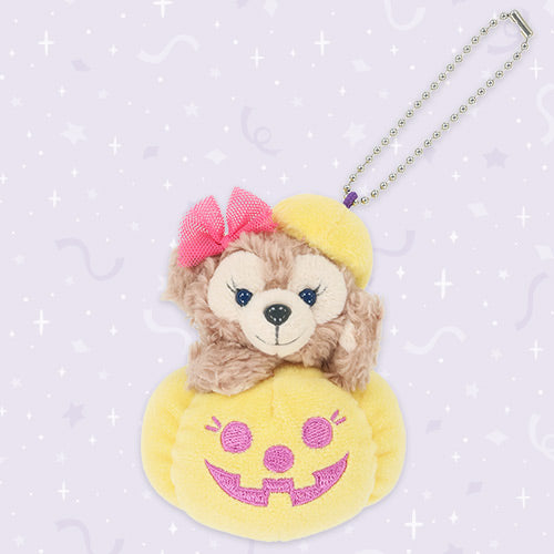 AUG 25 PREORDER - Disneysea Limited - Duffy & Friends - Halloween 2026 - Pumpkin Shellie May - Plush Keychain