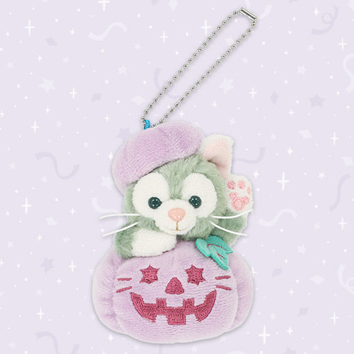 AUG 25 PREORDER - Disneysea Limited - Duffy & Friends - Halloween 2026 - Pumpkin Gelatoni - Plush Keychain