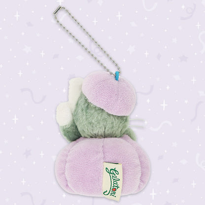 AUG 25 PREORDER - Disneysea Limited - Duffy & Friends - Halloween 2026 - Pumpkin Gelatoni - Plush Keychain