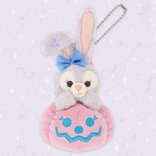 AUG 25 PREORDER - Disneysea Limited - Duffy & Friends - Halloween 2026 - Pumpkin Stella Lou - Plush Keychain