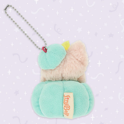AUG 25 PREORDER - Disneysea Limited - Duffy & Friends - Halloween 2026 - Pumpkin Lina Bell - Plush Keychain