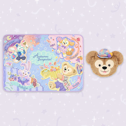 AUG 25 PREORDER - Disneysea Limited - Duffy & Friends - Halloween 2026 - Duffy Blanket with Plush Pouch