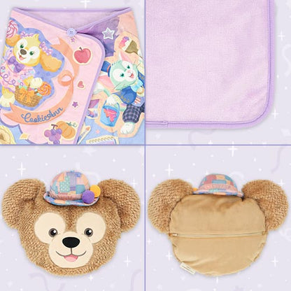 AUG 25 PREORDER - Disneysea Limited - Duffy & Friends - Halloween 2026 - Duffy Blanket with Plush Pouch
