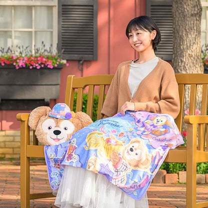 AUG 25 PREORDER - Disneysea Limited - Duffy & Friends - Halloween 2026 - Duffy Blanket with Plush Pouch