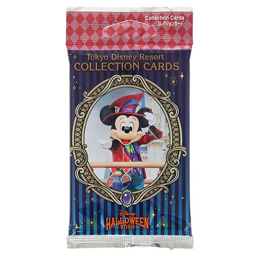 SEPT 15 PREORDER - Tokyo Disney Resort - Halloween 2026 - Into the Frenzy - Collection Cards