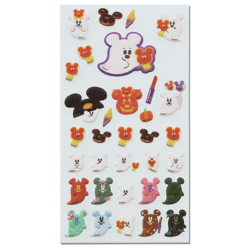 SEPT 15 PREORDER - Tokyo Disney Resort - Halloween 2026 - Ghost Mickey - Sticker Set