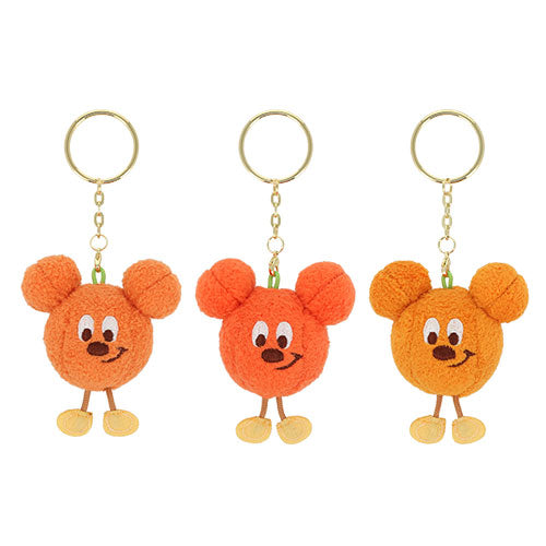 SEPT 15 PREORDER - Tokyo Disney Resort - Halloween 2026 - Pumpkin Mickey - Plush Keychain Set