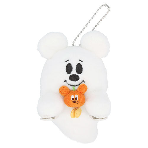 SEPT 15 PREORDER - Tokyo Disney Resort - Halloween 2026 - Ghost Mickey - Shoulder Clip Plush