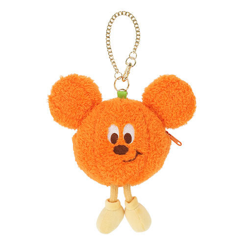 SEPT 15 PREORDER - Tokyo Disney Resort - Halloween 2026 - Pumpkin Mickey - Plush Bag Charm Pouch