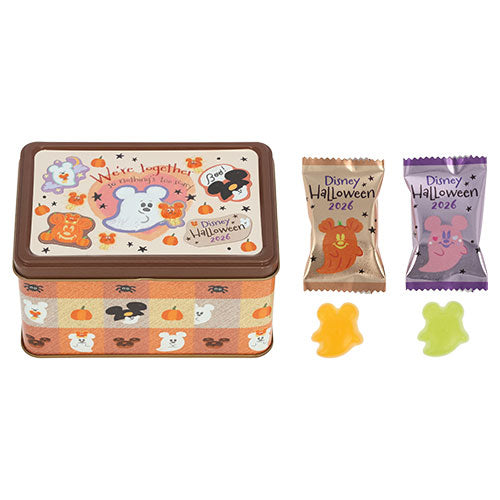 SEPT 15 PREORDER - Tokyo Disney Resort - Halloween 2026 - Ghost Mickey - Gummy Tin