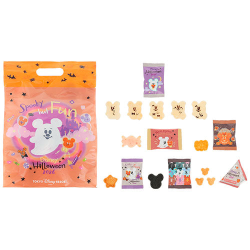 SEPT 15 PREORDER - Tokyo Disney Resort - Halloween 2026 - Ghost Mickey - Rice Crackers