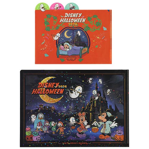 SEPT 15 PREORDER - Tokyo Disney Resort - Halloween 2026 - Clear Folder Set