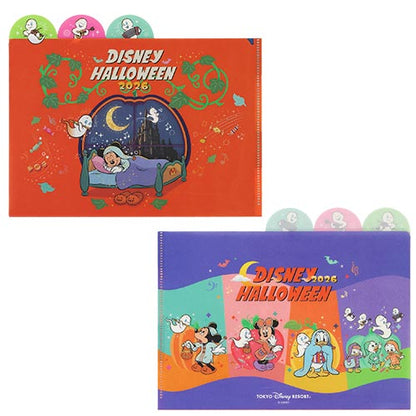 SEPT 15 PREORDER - Tokyo Disney Resort - Halloween 2026 - Clear Folder Set