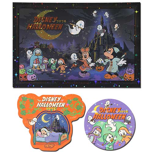 SEPT 15 PREORDER - Tokyo Disney Resort - Halloween 2026 - Postcards & Stickers