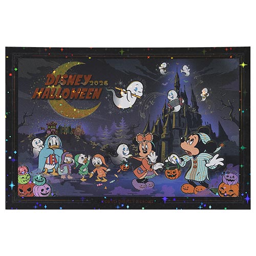 SEPT 15 PREORDER - Tokyo Disney Resort - Halloween 2026 - Postcards & Stickers