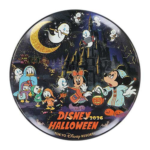 SEPT 15 PREORDER - Tokyo Disney Resort - Halloween 2026 - Can Badge