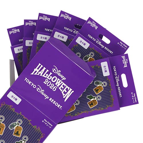 SEPT 15 PREORDER - Tokyo Disney Resort - Halloween 2026 - Disney Villains - Keychain Blind Box (Full Set)