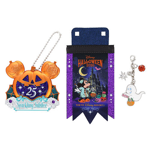 SEPT 15 PREORDER - Tokyo Disney Resort - Halloween 2026 - Sparkling Jubilee - Badge Set