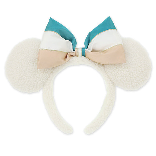 OCT 1 PREORDER - Disneysea 25th Anniversary - Sparkling Jubilee - Fluffy Minnie Ears