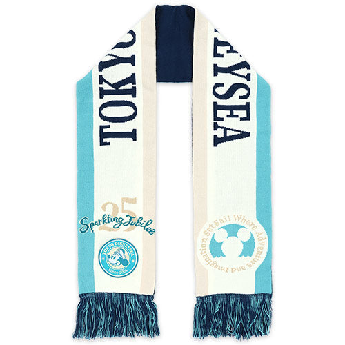 OCT 1 PREORDER - Disneysea 25th Anniversary - Sparkling Jubilee - Scarf
