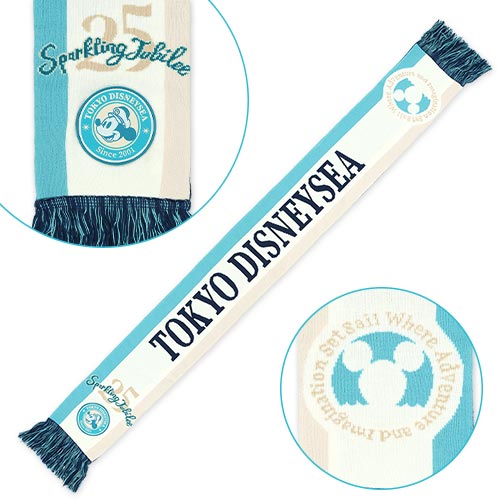 OCT 1 PREORDER - Disneysea 25th Anniversary - Sparkling Jubilee - Scarf