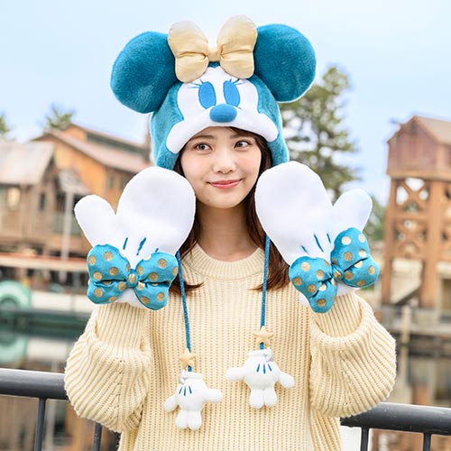 OCT 1 PREORDER - Disneysea 25th Anniversary - Sparkling Jubilee - Minnie Mouse Fan Cap