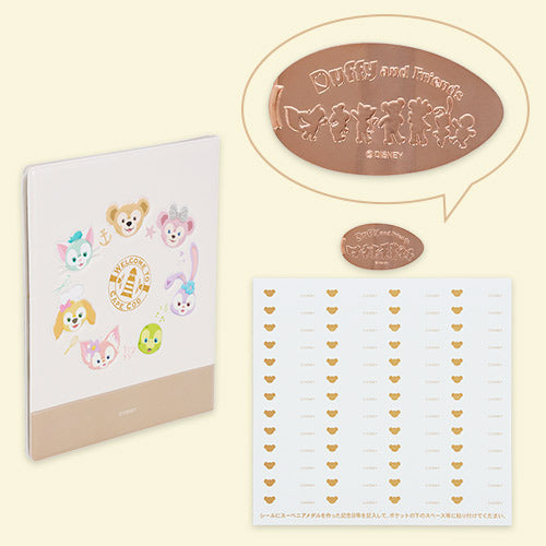 OCT 6 PREORDER - Disneysea Limited - Duffy & Friends - Souvenir Coin Book & Coin