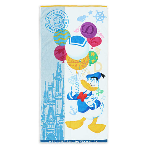 OCT 15 PREORDER - Tokyo Disney Resort - Donald Duck - Bath Towel
