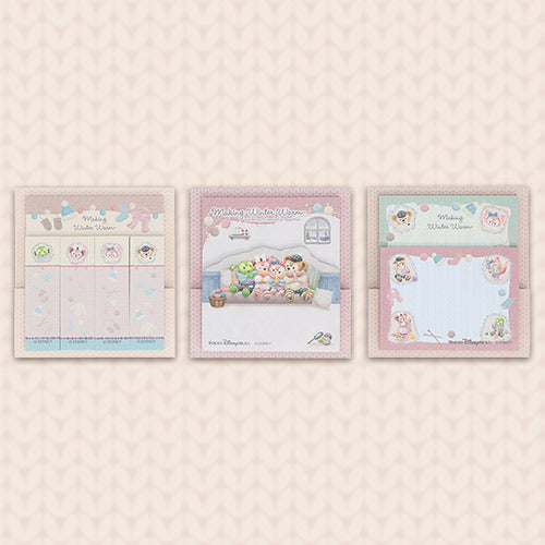 NOV 4 PREORDER - Disneysea Limited - Duffy & Friends - Christmas 2026 - Sticky Note Set