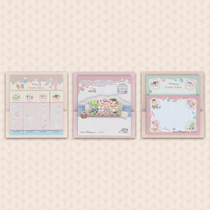 NOV 4 PREORDER - Disneysea Limited - Duffy & Friends - Christmas 2026 - Sticky Note Set