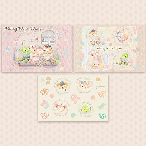 NOV 4 PREORDER - Disneysea Limited - Duffy & Friends - Christmas 2026 - Postcards & Stickers