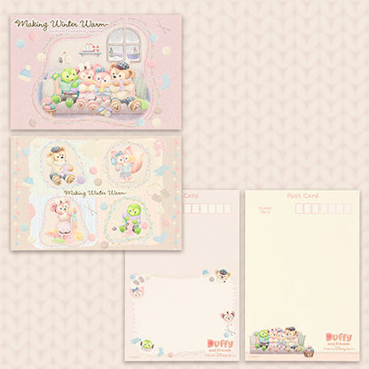 NOV 4 PREORDER - Disneysea Limited - Duffy & Friends - Christmas 2026 - Postcards & Stickers