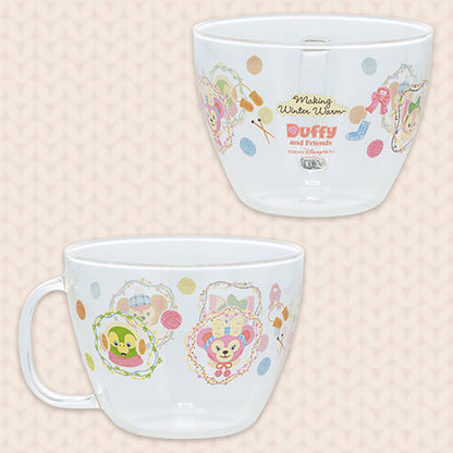 NOV 4 PREORDER - Disneysea Limited - Duffy & Friends - Christmas 2026 - Heat-resistant Glass Mug