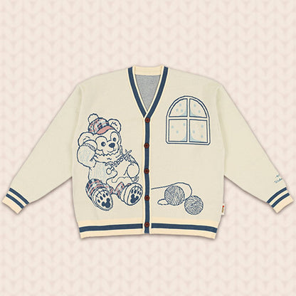 NOV 4 PREORDER - Disneysea Limited - Duffy & Friends - Christmas 2026 - Duffy Knitted Cardigan (Unisex)