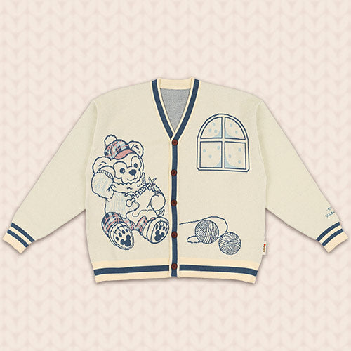 NOV 4 PREORDER - Disneysea Limited - Duffy & Friends - Christmas 2026 - Duffy Knitted Cardigan (Unisex)
