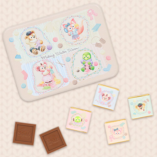 NOV 4 PREORDER - Disneysea Limited - Duffy & Friends - Christmas 2026 - Chocolate Tin