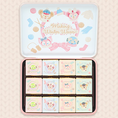 NOV 4 PREORDER - Disneysea Limited - Duffy & Friends - Christmas 2026 - Chocolate Tin