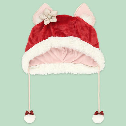NOV 4 PREORDER - Disneysea Limited - Duffy & Friends - Christmas 2026 - Lina Bell Santa Fan Cap