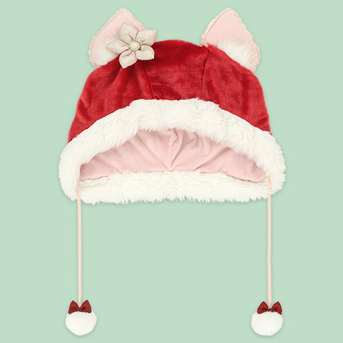 NOV 4 PREORDER - Disneysea Limited - Duffy & Friends - Christmas 2026 - Lina Bell Santa Fan Cap