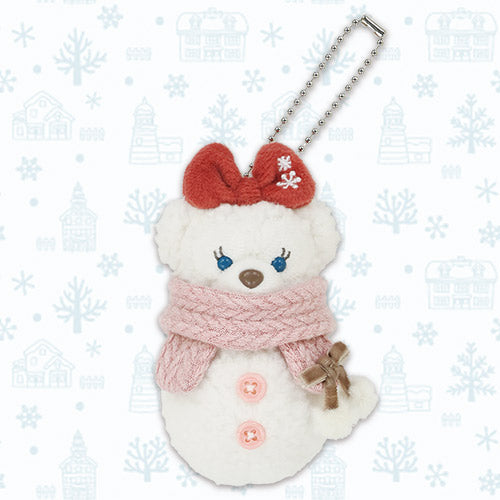 NOV 4 PREORDER - Disneysea Limited - Duffy & Friends - Christmas 2026 - Shellie May - Snowman Plush Charm