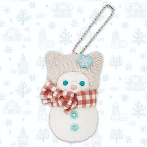 NOV 4 PREORDER - Disneysea Limited - Duffy & Friends - Christmas 2026 - Gelatoni - Snowman Plush Charm