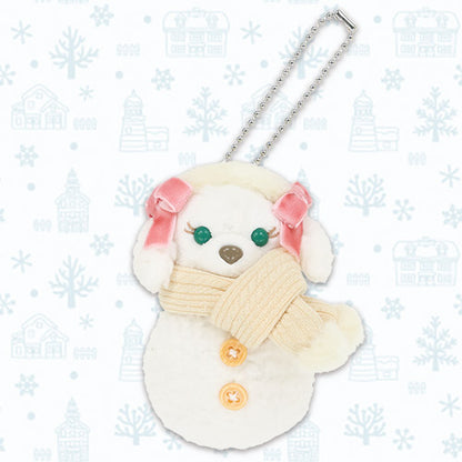 NOV 4 PREORDER - Disneysea Limited - Duffy & Friends - Christmas 2026 - Cookie Ann - Snowman Plush Charm