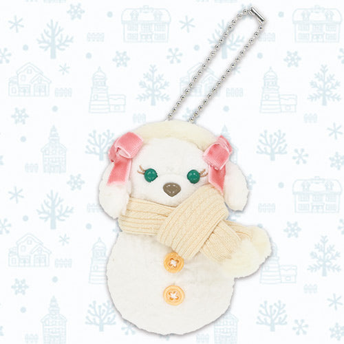 NOV 4 PREORDER - Disneysea Limited - Duffy & Friends - Christmas 2026 - Cookie Ann - Snowman Plush Charm
